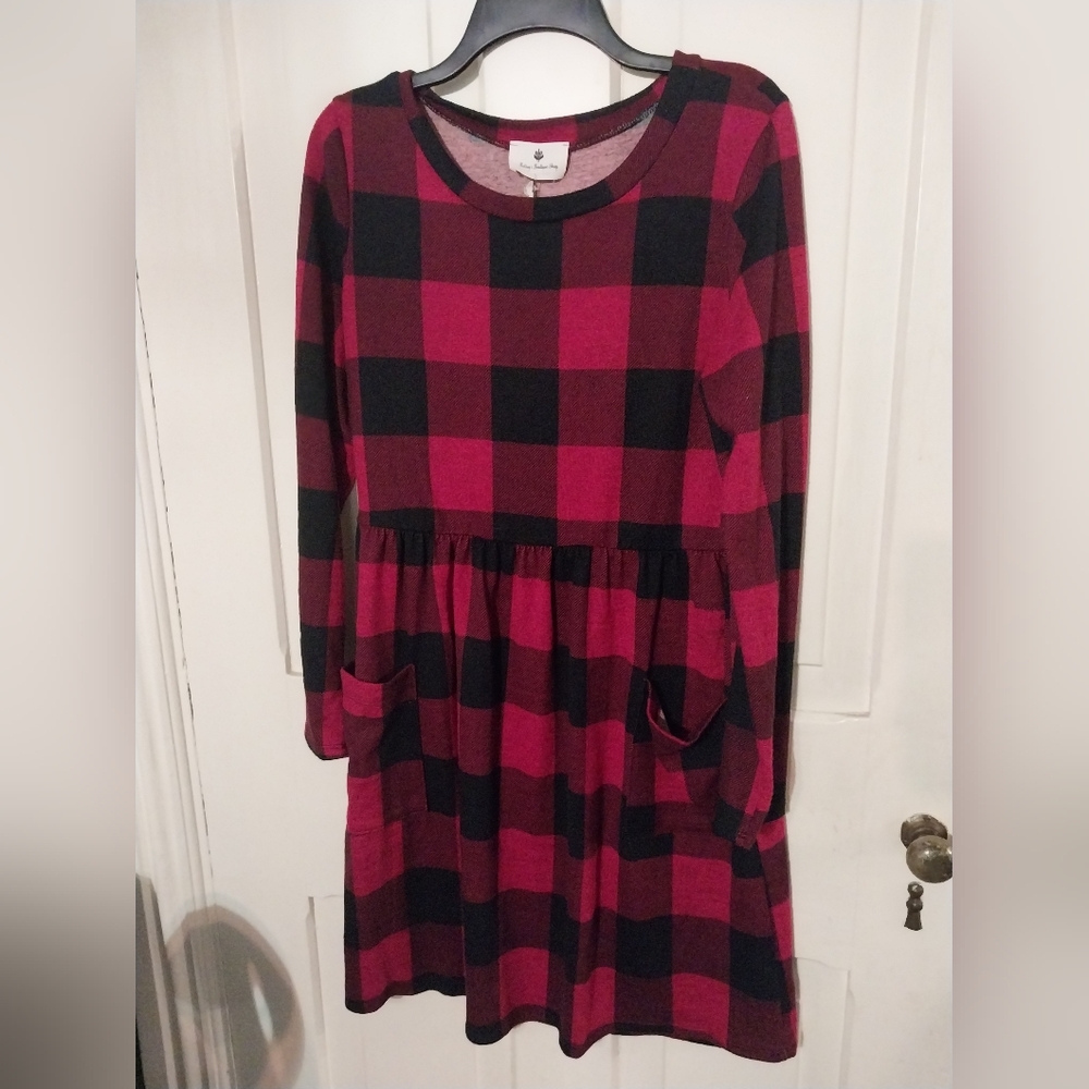 NWT Buffalo Plaid Dress